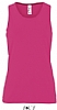 Camiseta Tecnica Tirantes Mujer Sporty Sols - Color Rosa Fluor